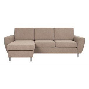 Wendy - Creme - Chaiselong sofa